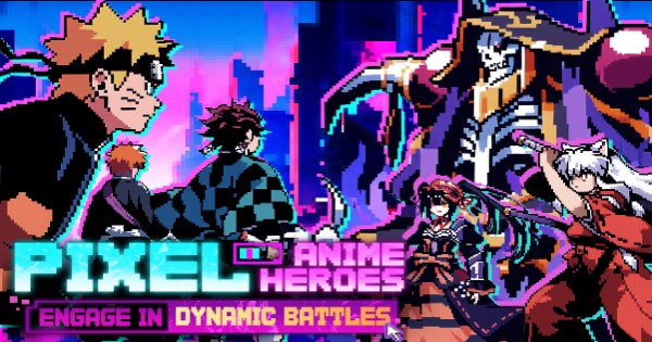 Pixel Duel – Đại chiến đa vũ trụ anime/manga trên nền đồ họa pixel