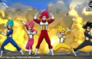 Biến thành siêu nhân, Goku trông cực lạ lẫm trong phong cách Power Rangers