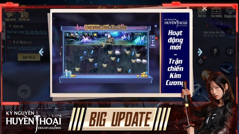 Hé lộ Big Update siêu hấp dẫn dành cho game thủ Kỷ Nguyên Huyền Thoại