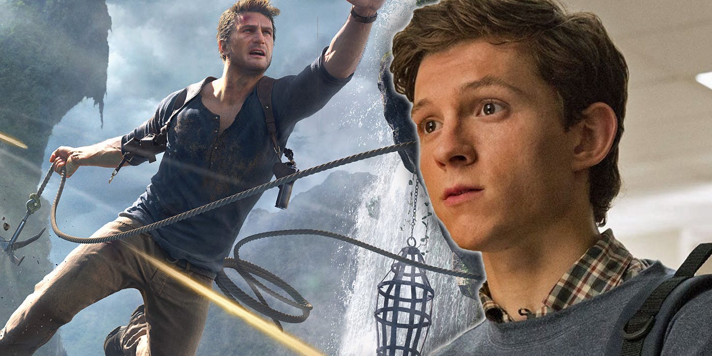 Hình ảnh Tom Holland trên phim trường Uncharted