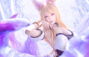 Ngẩn ngơ khi ngắm bộ ảnh cosplay nàng cáo Ahri kute trong Liên Minh Huyền Thoại