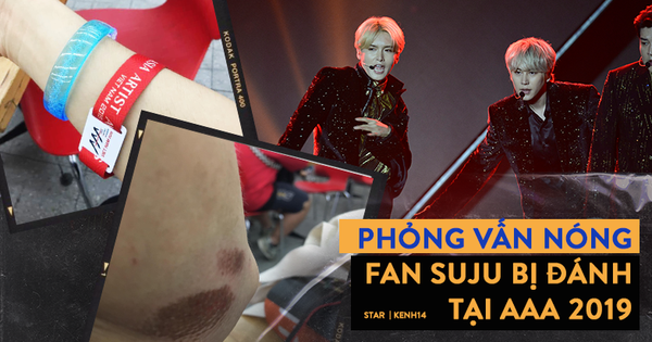 Phỏng vấn nóng fan Super Junior Việt bị bảo vệ AAA 2019 lôi ra đánh bầm dập chân tay, phía BTC nói gì?