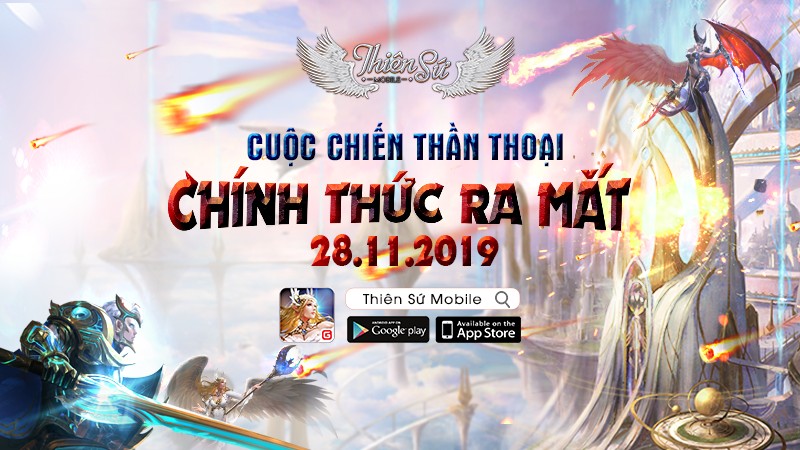 Thiên Sứ Mobile chính thức đến tay game thủ Việt vào ngày mai 28/11