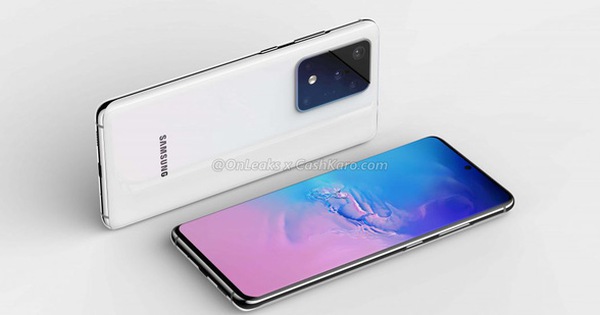 Samsung Galaxy S11+ lộ ảnh render với màn hình 6.9