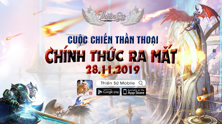 Thiên Sứ Mobile - MMORPG thần thoại châu Âu tự tin đáp ứng tốt cộng đồng game thủ Việt Nam