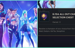 Riot thừa nhận sự kiện tặng FREE quà K/DA gặp trục trặc, game thủ Tốc Chiến còn cơ hội