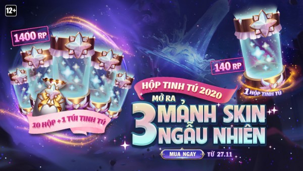 Mở bán Hộp Tinh Tú 2020 và trang phục Soraka Vệ Binh Tinh Tú – Hàng Hiệu từ 27/11