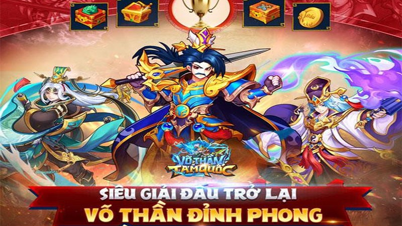 Võ Thần Tam Quốc: Giải đấu Võ Thần Đỉnh Phong mùa 2 đã bắt đầu trong sự háo hức của game thủ