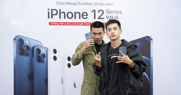 Wowy dẫn Lăng LD đi mua iPhone 12 Pro Max ngay ngày đầu mở bán: 