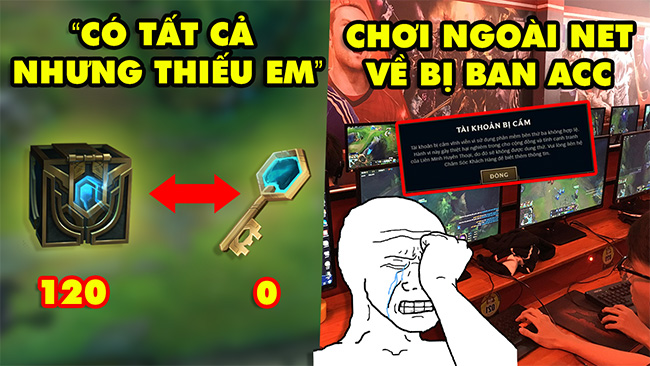 Top 9 khoảnh khắc ức chế nhất trong cuộc đời mỗi game thủ LMHT