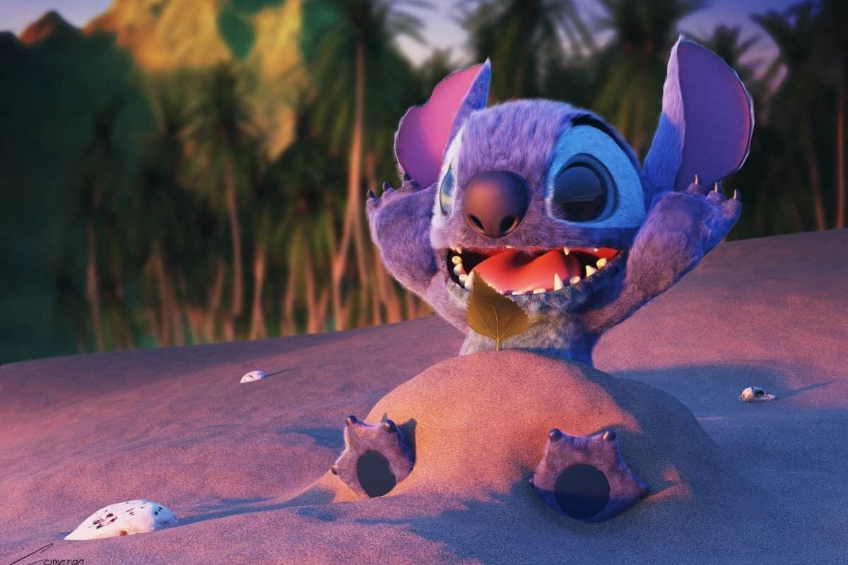 Những Cảnh Quay Đầu Tiên Về Nhân Vật Stitch CGI Trong Phim Lilo & Stitch Live-Action