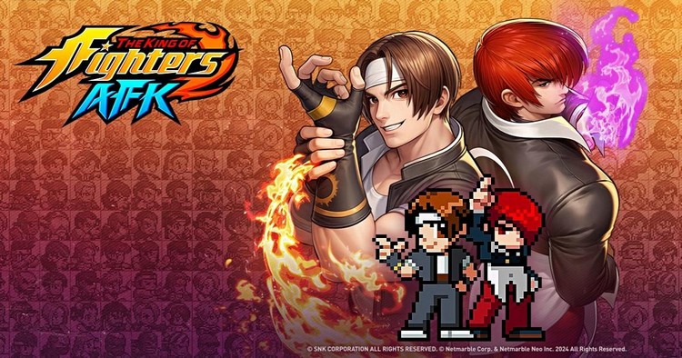 THE KING OF FIGHTERS AFK – Game RPG AFK chính thức mở Đăng ký trước