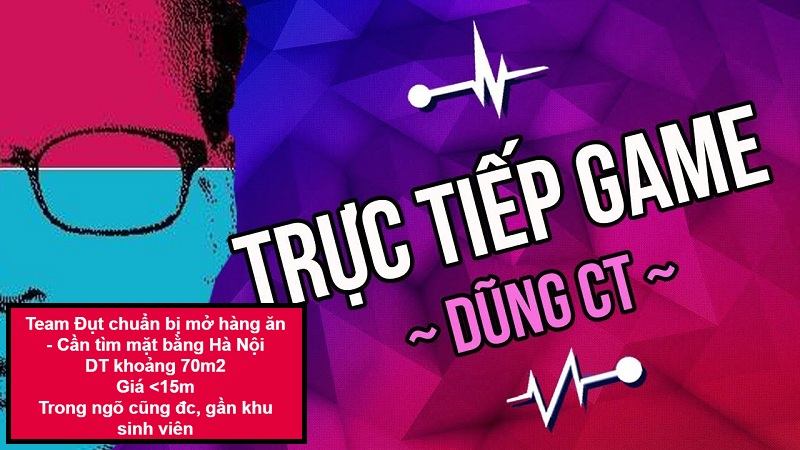 Vừa mở TTG Shop, Dũng CT lại chuẩn bị lấn sân sang mở hàng ăn?