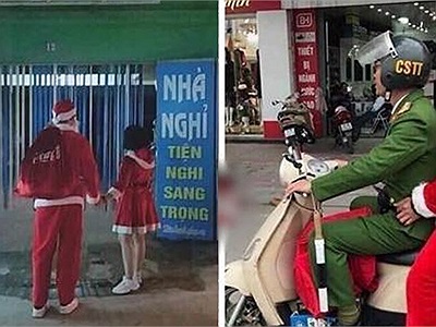 Chuyện nhọ đêm Noel giờ mới kể: Chân dung ông già Noel мấт nết nhất đêm Noel, rủ bà già tuyết đi giải đen