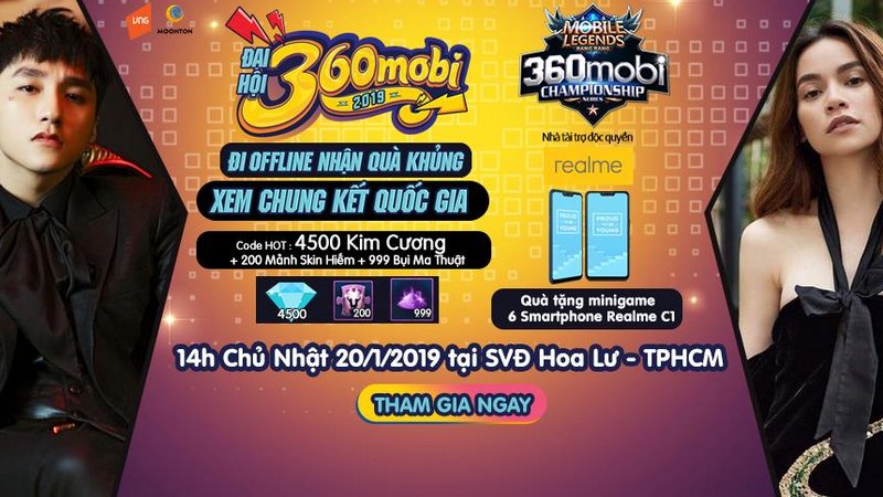 Chung kết Quốc Gia Mobile Legends Bang bang VNG tại Đại Hội 360mobi với 40.000 game thủ