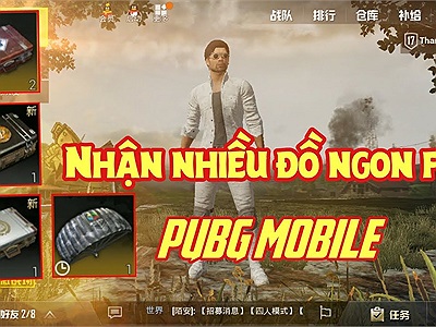 PUBG Mobile: Cách lấy đồ free trong game cực kì đơn giản