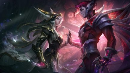 LMHT: Broken Covenant sẽ là skin cuối cùng mà Xayah và Rakan sở hữu hiệu ứng đặc biệt này