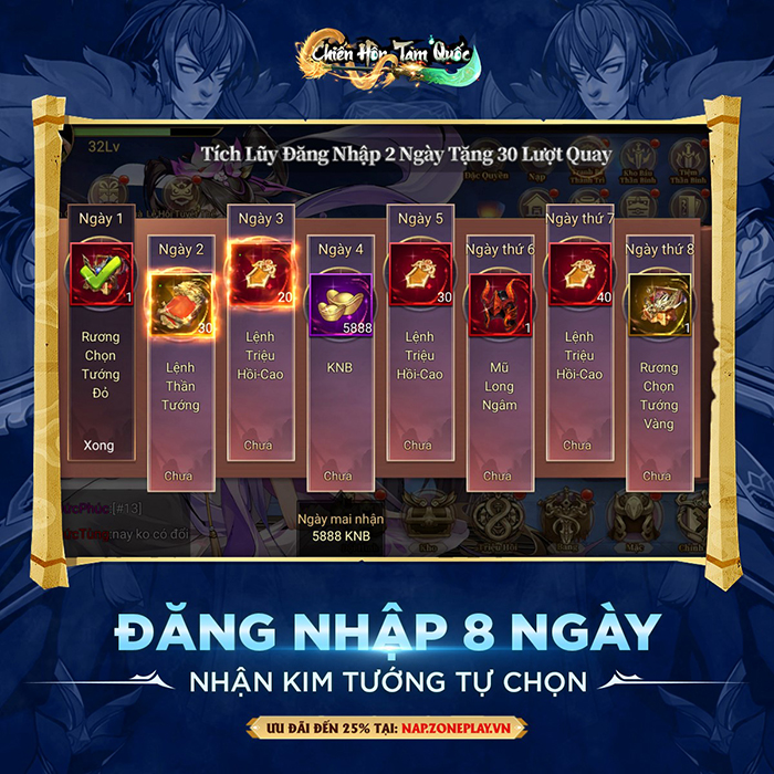 Đổi gió với game đấu tướng không rảnh tay Chiến Hồn Tam Quốc Mobile