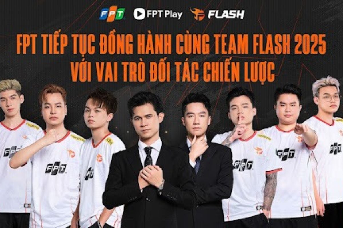 FPT Tiếp Tục Tăng Cường Hợp Tác Cùng Team Flash Trong 2025, Cam Kết Phát Triển Mạnh Mẽ Thể Thao Điện Tử Việt Nam