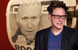 Giữa đại dịch, đạo diễn James Gunn mang giấy vệ sinh in mặt bạn mình ra dùng cho vui