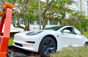 Trường ĐH ở Sài Gòn chơi lớn chi tiền tỷ mua xe ô tô điện Tesla của Elon Musk về cho sinh viên thực hành