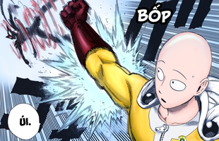 Chứng kiến Saitama đánh bay Garou với chỉ một cú phẩy tay, các fan One Punch Man kêu gào 