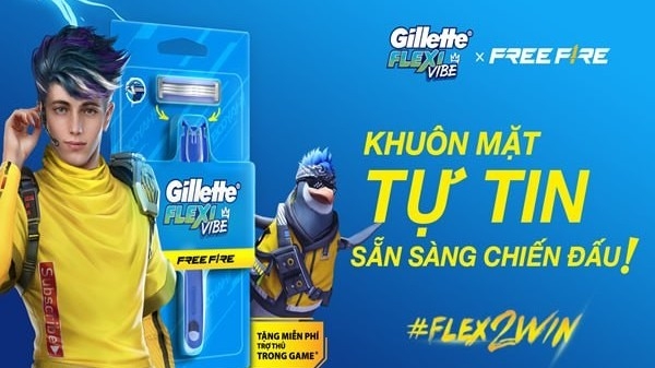 Gillette hợp tác với Garena Free Fire ra mắt phiên bản giới hạn – Khuôn mặt tự tin sẵn sàng chiến đấu