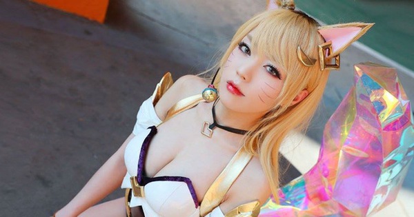 'Quên luôn bản gốc' với những màn hóa thân thành cô nàng Hồ ly Ahri nóng từng centimet của nữ cosplayer xứ kim chi