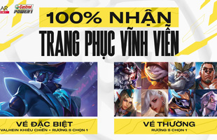 Fan Liên Quân ráo riết săn vé CK Đấu Trường Danh Vọng để sở hữu trang phục hiếm nhất game, chưa bao giờ mở bán