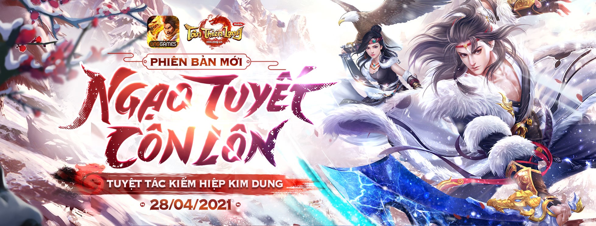 Tân Thiên Long Mobile: Chính thức ra mắt phiên bản mới Ngạo Tuyết Côn Lôn - cộng đồng được hứng 'mưa quà'