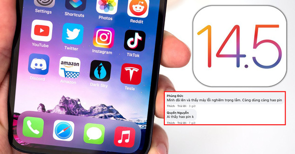 iOS 14.5 vừa được cập nhật, cộng đồng mạng kêu trời vì iPhone tụt pin không phanh!