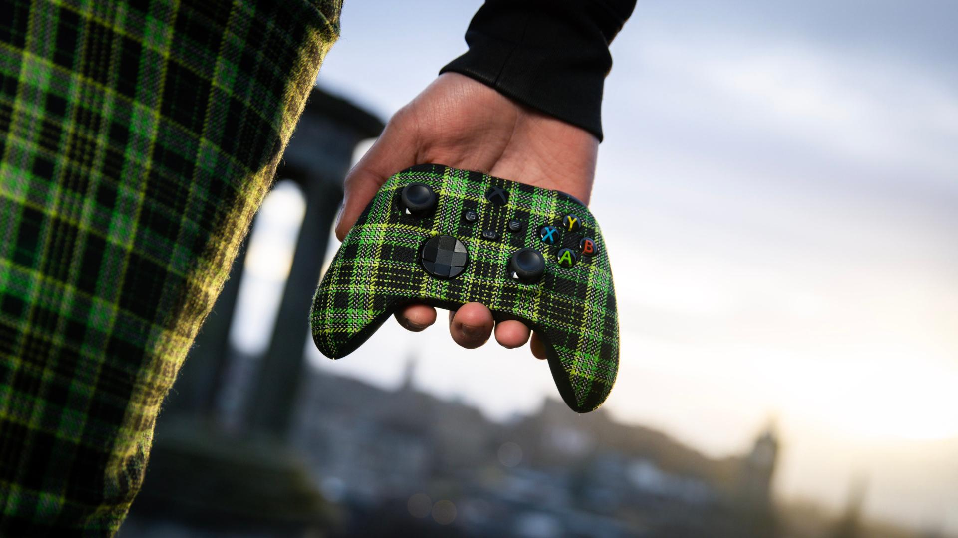 Xbox tiết lộ phiên bản giới hạn của chiếc tay cầm chơi game mới mang tên Tartan