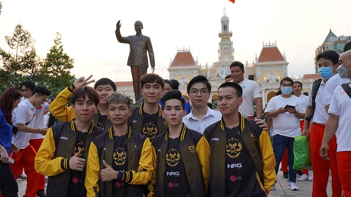 GAM Esports góp mặt trong lễ xuất quân tham dự SEA Games 31