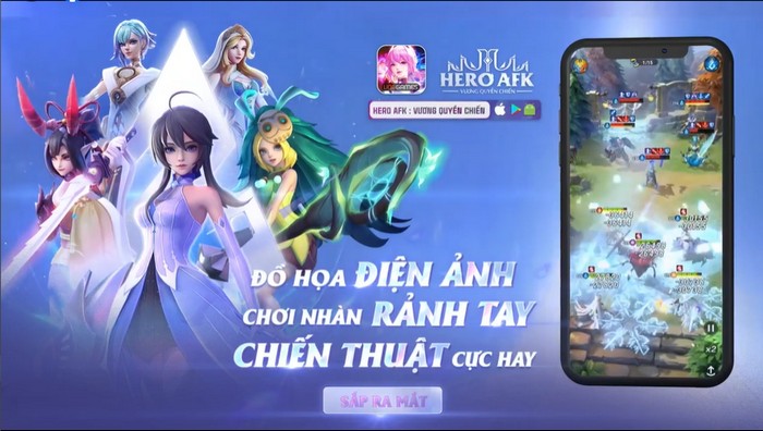 Hero AFK: Vương Quyền Chiến, tựa game thẻ tướng chiến thuật idle đầu tiên của VNG sắp phát hành tại Việt Nam