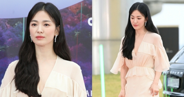 Song Hye Kyo gây bão với màn trở lại Baeksang 2023 sau 7 năm: Lộ dấu vết lão hóa trong ảnh chính thức nhưng đẹp nao lòng trong hình chụp vội?