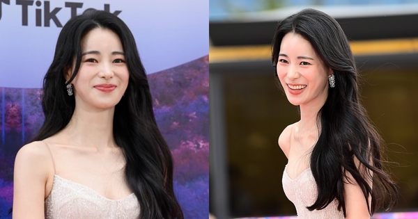 Ác nữ phim The Glory xuất hiện lẻ bóng, bị vấp trên thảm đỏ Baeksang 2023