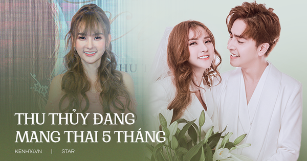 HOT: Ca sĩ Thu Thủy đang mang thai con gái ở tháng thứ 5 sau gần 1 năm kết hôn với chồng trẻ