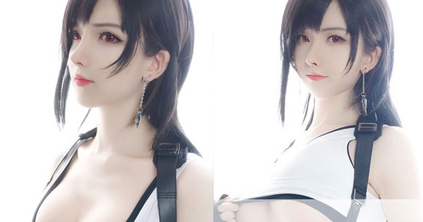 Nóng mắt với bộ ảnh cosplay Tifa ngực còn... to hơn bản gốc