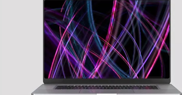 Kết xuất MacBook Pro 16 inch M1X cực sang với phong cách iPhone 12