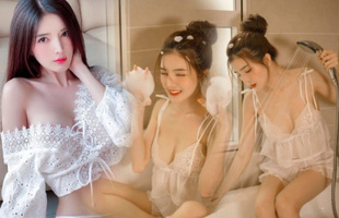 Khoe đôi gò bồng đảo siêu gợi cảm qua bộ ảnh tắm bồn, nàng hot girl Việt khiến CĐM xao xuyến