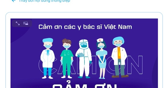 Cách gửi lời cảm ơn những người hùng tuyến đầu chống dịch COVID-19