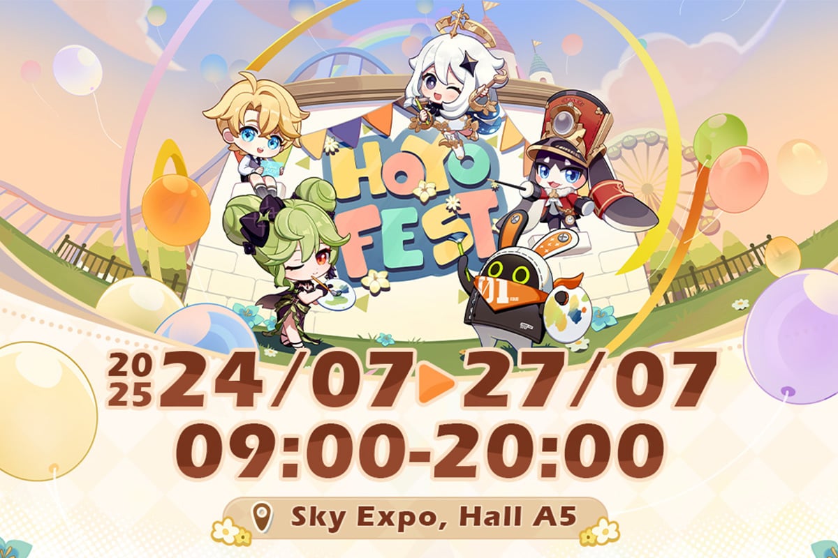 HoYo FEST 2025: Sự Kiện HoYoverse Được Mong Chờ Nhất Ở Đông Nam Á Sẽ Quay Trở Lại Vào Tháng 7!