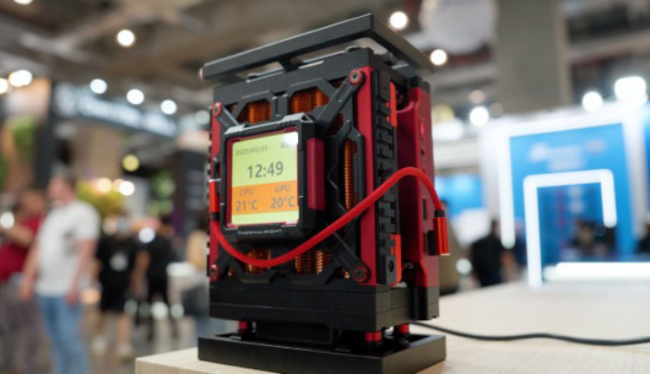 Xuất hiện PC mini kết hợp tản nhiệt chơi game AMD Ryzen có mức giá cực rẻ