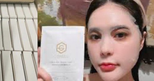 Đoàn Di Băng quảng cáo sản phẩm vừa bị thu hồi là mặt nạ tế bào gốc, đắp 10 phút giảm ngay 80% vết thương