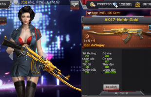 [CFL] AK47-Noble Gold xuất hiện