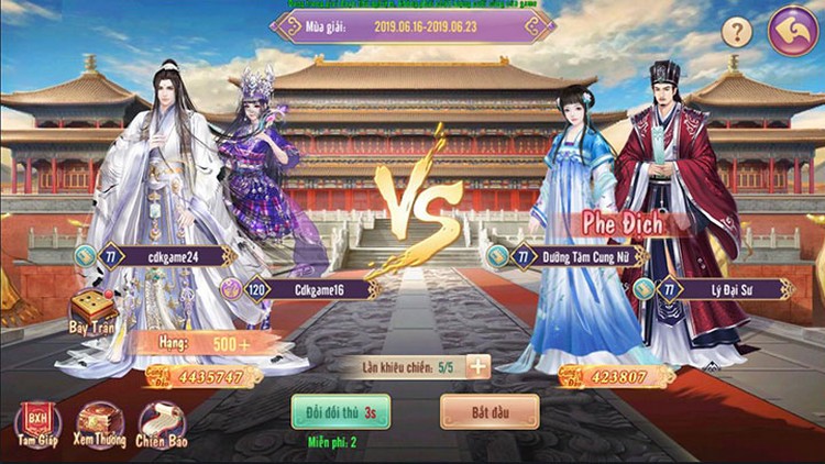 Đấu Trường Phu Thê Liên server có gì đặc sắc mà khiến game thủ 360mobi Cung Đình Kế mong đợi?