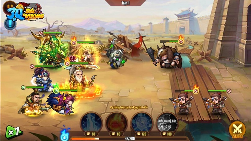 3Q Bá Vương - Game Tam quốc chibi sắp ra mắt game thủ Việt