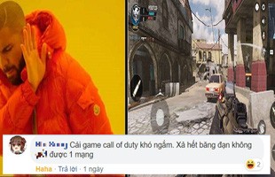 Call of Duty Mobile bị game thủ chê bai “khó ngắm, sấy hết băng đạn không được một mạng nào”