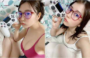 Khoe ảnh không mặc quần ở nhà chơi game, nàng hot girl cao mét rưỡi bất ngờ thu hút tới gần 200.000 follow trên MXH