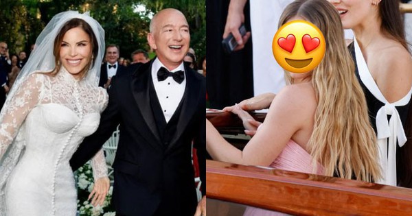 Mỹ nhân gen Z "siêu vòng 1" chiếm spotlight giữa đám cưới tỷ phú Jeff Bezos, cô dâu hào môn cũng phải chào thua?
